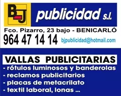 BJ PUBLICIDAD Colaborador CLUB DEPORTIVO BENICARLO